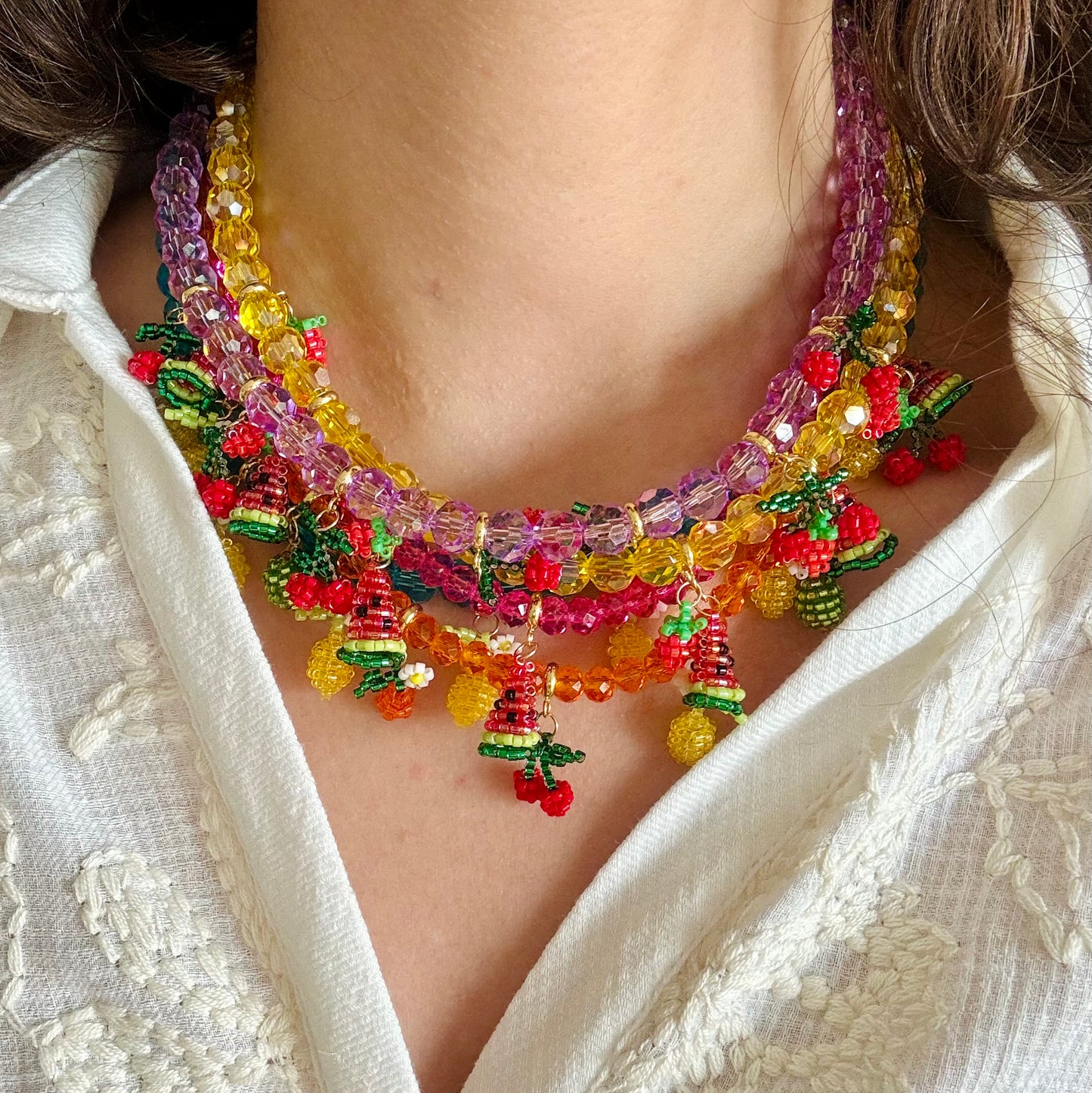 SUMMER VIBES Shiny Necklace