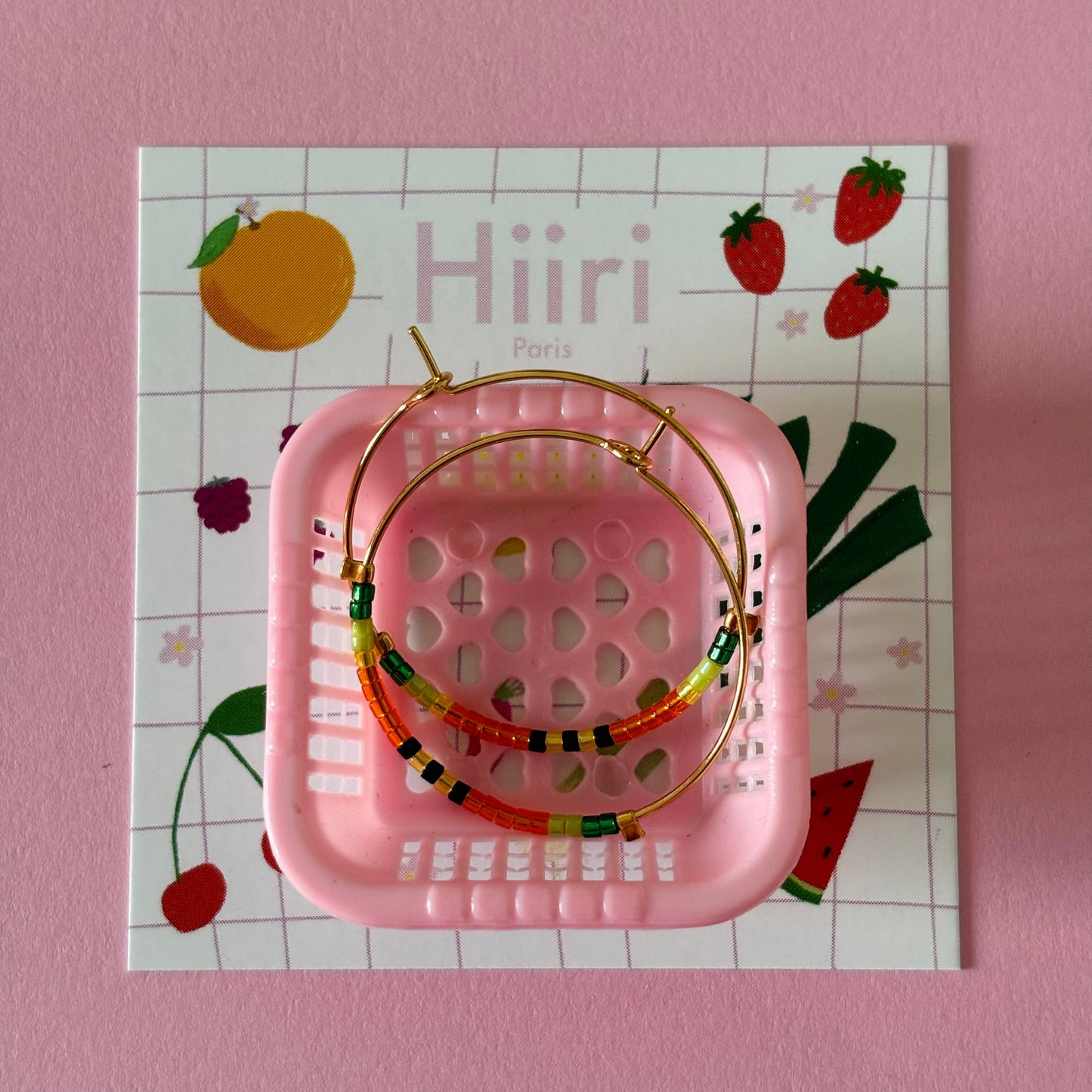 Fruits d’été - Earrings