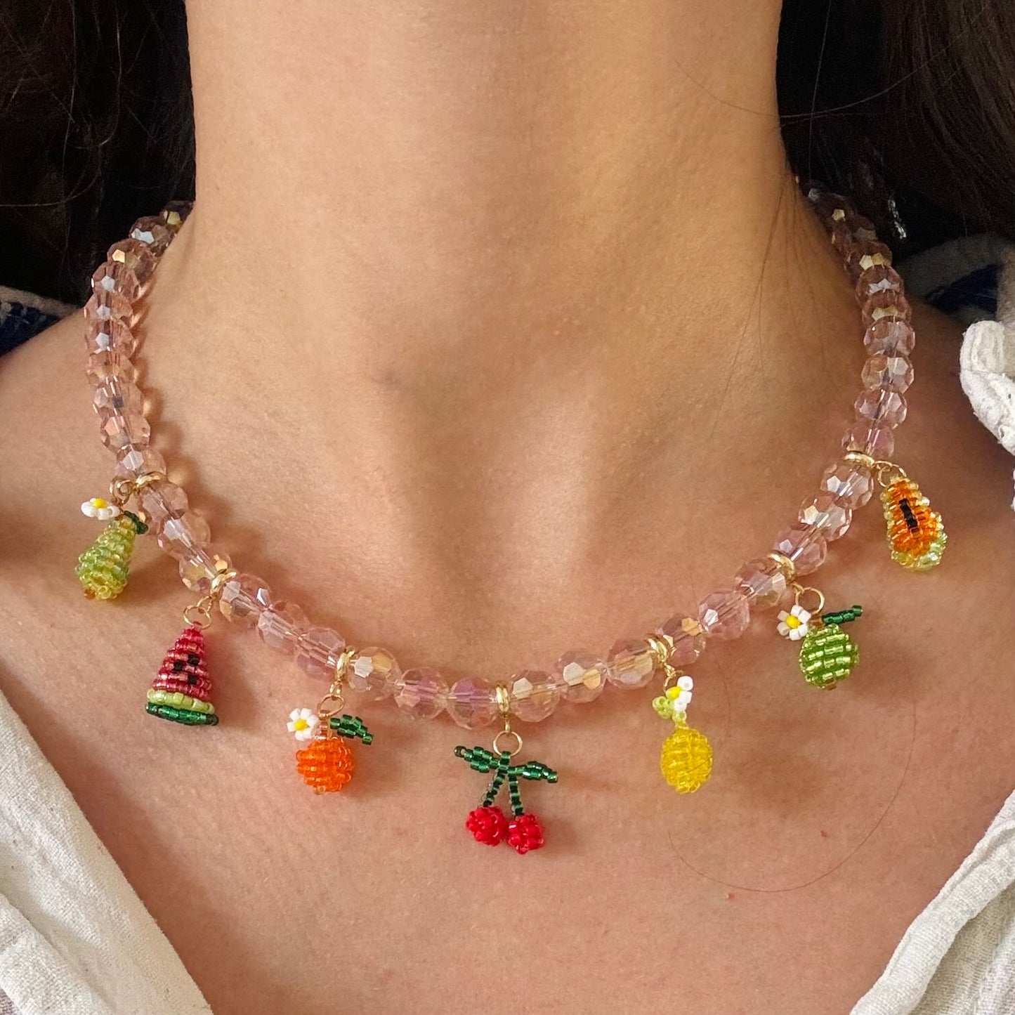 SUMMER VIBES Shiny Necklace