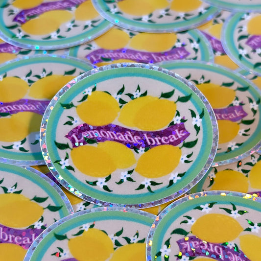 STICKER CITRON