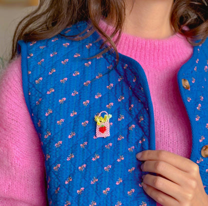 Broche FRAISE