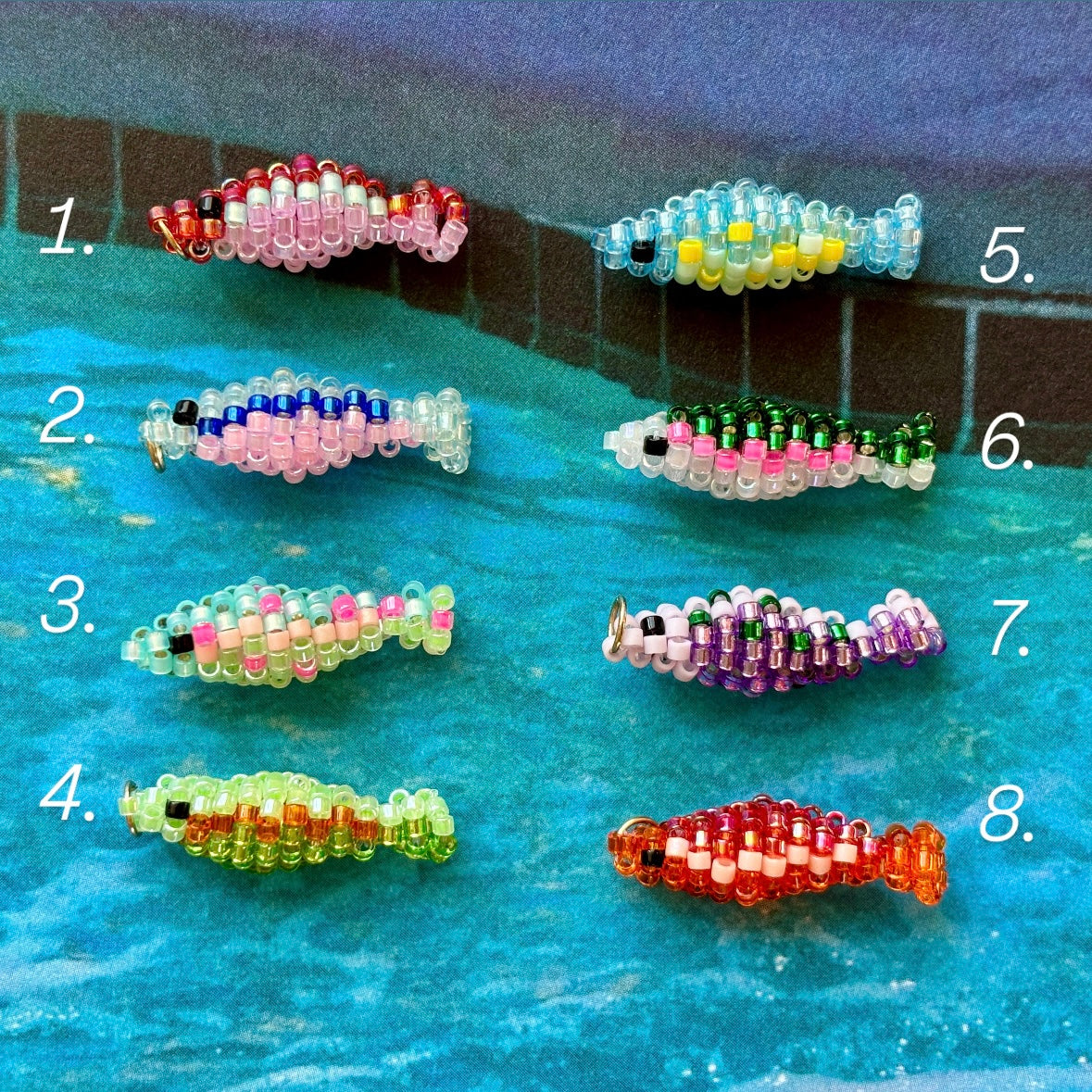 POISSON Collier Coquillages
