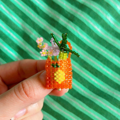 Broche CITRON