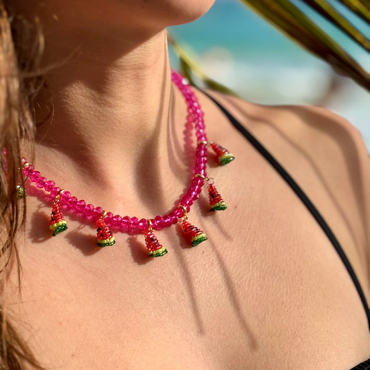 SUMMER VIBES Shiny Necklace