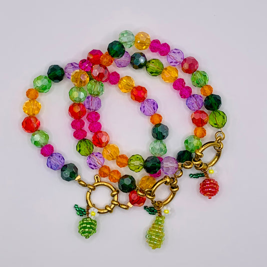 A/W Shiny Bracelet/  Multicolore